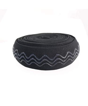 38mm Wave Silicone Elastic Band 250yard