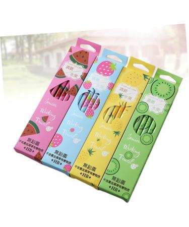 MAGICLULU 48pcs Lead Pencils School Supplies Fruit Pencil Student Pencil Eraser Cartoon Pupils - Buy Online on GoSupps.com