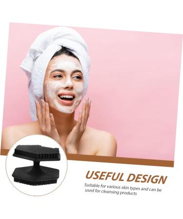 NOLITOY Face Brush Scrubber - Exfoliating Facial Cleansing Brush for Blackheads & Makeup - Dual-Sided Face Wash Tool for Deep Cleaning - Buy Online on GoSupps.com