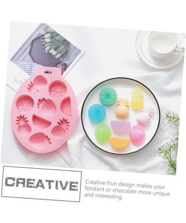 Ciieeo 10 Pcs Ice Cube Mold Strawberry Decor Silicone Molds Candle Molds Fruit Chocolate Miniture Decoration Silicone Fruit Molds Candy Molds Silicone Cake Mold Chocolate Molds 22.7x17.1cmx5pcs As Shownx5pcs - Buy Online on GoSupps.com