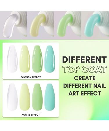 Makartt Green Poly Nail Gel Kit 15ML Gel Nail Builder Kit with Slip Solution Clear Nails Acrylic Gel Nail Kit for Nail Building Nail Extension Kit Dual Forms Base Top Coat All-in-One Gel Nail Starter Kit - Buy Online on GoSupps.com