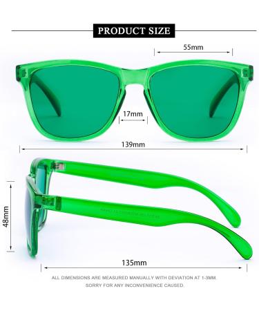SEEKASTRO Green Color Therapy Glasses for Migraine Relief | International Shipping Available - Buy Online on GoSupps.com