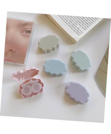 Solustre Cloud Care Box Set - Cute Contact Lens Case & Accessories for Travel | Sweet Eye Lens Container - Buy Online on GoSupps.com