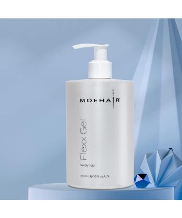 MOEHAIR Flexx Gel 16 Fl oz - Flexible Hold Styling Gel for Men & Women | Adds Texture Moisture & Shine Non-Greasy Detangles & Styles Hair - Buy Online on GoSupps.com