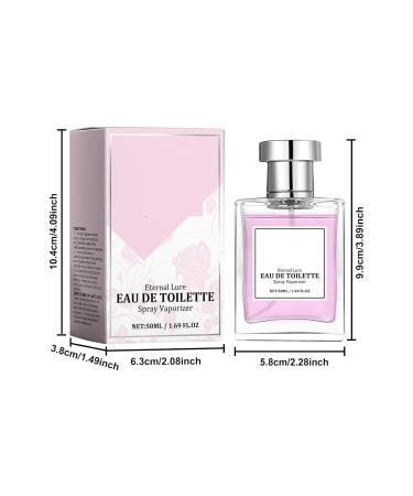 VEFSU Perfume Rose Petal Eau De Toilette Delicate Portable Fragrance 50ML (White One Size) 1 Fl Oz (Pack of 1) White - Buy Online on GoSupps.com