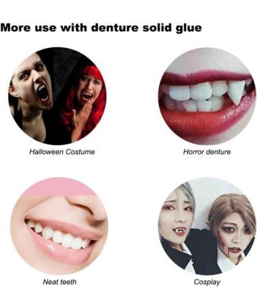 Jojomi Thermo-Pearl Tooth Veneer Set - Temporary Denture Repair for Gaps & Broken Teeth - 30 ml - Buy Online on GoSupps.com