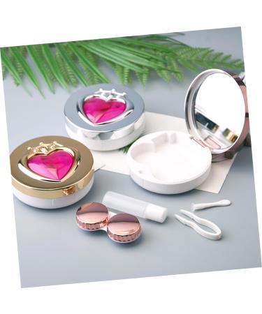 Solustre 6-Pack Contact Lens Container & Travel Set - Includes Mirror Film & Storage Box for Safe Lens Care - Buy Online on GoSupps.com
