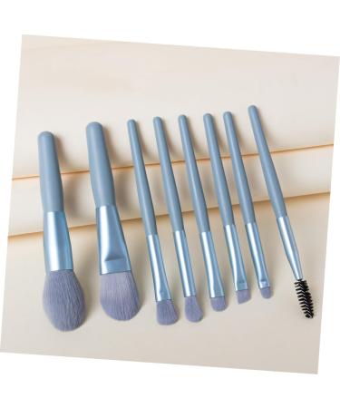 SOESFOUFU 8pcs Makeup Brush for Woman Makeup Face Eyeshadow Makeup Mini Makeup Brushes Face Powder Blue - Buy Online on GoSupps.com