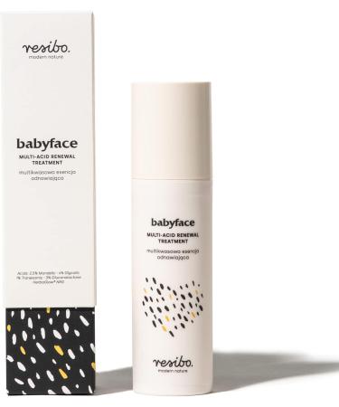 Resibo Babyface Multiacid renewal essence acid combination hydrates and softens lightens skin discolouration evens skin tone 50 ml - Buy Online on GoSupps.com