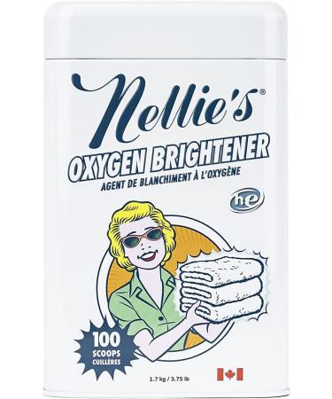 Nellie's Laundry Soda & Oxygen Brightener Combo Pack - 3.3 lbs Laundry Soda for 100 Loads + Oxygen Brightener - Cleaning Combo Pack 100 - Buy Online on GoSupps.com