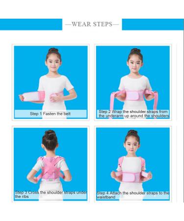 Posture Correction Belt for Kids | Back Waist & Shoulder Support | Relieve Neck Pain - Buy Online on GoSupps.com