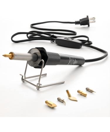 Arteza Wood Burning Kit - Pyrography Pen with 6 Tips, Heat Shield & Stand - 25W, 300-400C - Ideal for Beginners, Intermediates, and Hobbyists - Buy Online on GoSupps.com