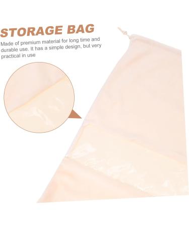 Healeved 3 Pcs Hair Dryer Storage Bag Drawstring Bags Cosmetic Drawstring Toiletry Organizer Suede 40x40cmx3pcs Beigex3pcs - Buy Online on GoSupps.com
