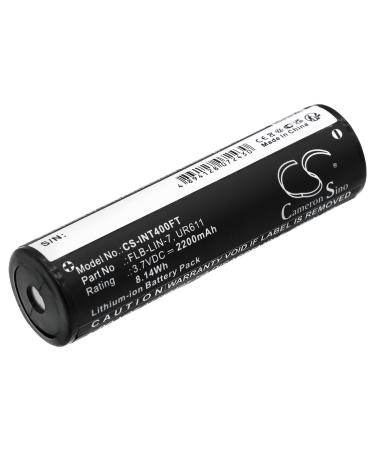 Replacement Flashlight Battery 68792 for Dualie 3.7V/2200mAh/Li-ion