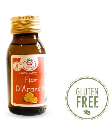 20tipici Natural Wort for Desserts - Orange Blossom Aroma 60 ml | Ideal for Neapolitan Pastiera Sicilian Cannoli Apple Pie & More - Buy Online on GoSupps.com