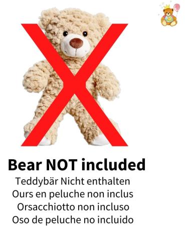 16 inch Tuxedo Groom Wedding Teddy Bear Clothes Outfit - BEAR NOT INCLUDED - Buy Online on GoSupps.com