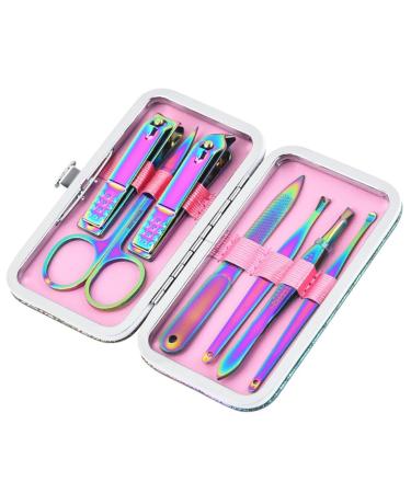 ZSLBMD Beauty Nail Clippers Nail Clippers Set Nail Cutting Toolkit Manicure 6*10.6cm Multi-colored