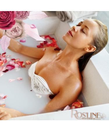 RosLine 250ml Hair Rinse - Strengthening Conditioner with Bulgarian Rose Oil for Deep Conditioning & Moisture - Buy Online on GoSupps.com