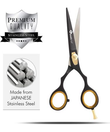 YSCARE Professional Hair Scissor - Stainless Steel Hair Cutting Shears for Salon Barbers - 6.5 inch Straight Blade - Ideal for Men, Women, Children, and Adults - Buy Online on GoSupps.com