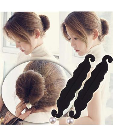 ZHOUBA Magic Sponge Hair Clip | Foam Donut Hair Styling Bun Curler Tool | Easy Ring Twist Accessory - Buy Online on GoSupps.com