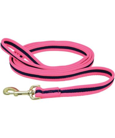 Hy Soft Webbing Lead Rein without Chain - Navy/Red - 2m - Buy Online on GoSupps.com