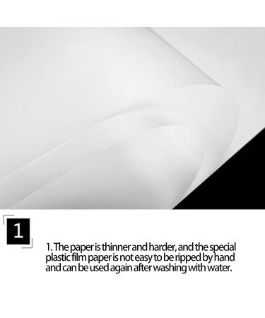 100Pcs Reusable Hair Coloring Sheets - Plastic Foils for Salon & Barber Use | Dyeing Wraps for Easy Color Application - Buy Online on GoSupps.com