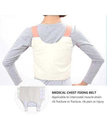 Heallily Binder Clips Rib and Chest Support Brace M with Lumbar Support Belt 45x40cm - Buy Online on GoSupps.com