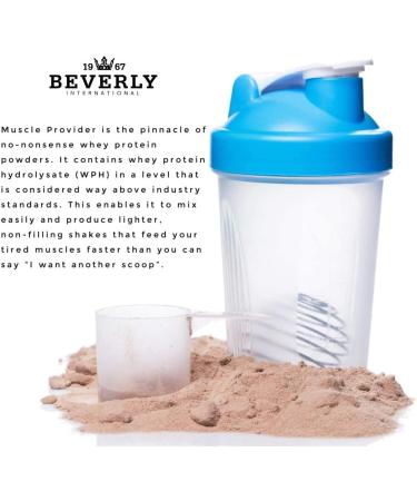 Beverly International Muscle Provider 28 Servings Vanilla. Super-Fast-Absorbing Whey Protein Powder for Recovery Lean Muscle. Fills Your Muscles not Your Stomach. Tastes Like Ice Cream - Buy Online on GoSupps.com