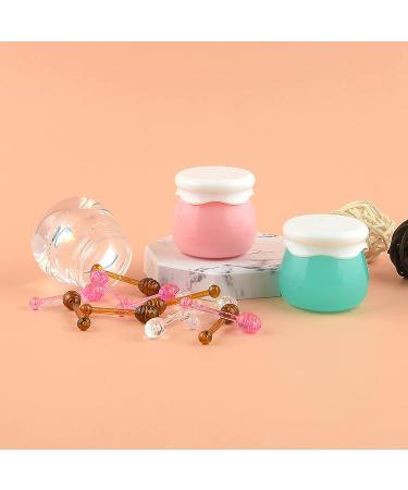 TEONEI 18Pcs Lip Balm Applicator Stick Mini Spoons & Honey Dippers (Mixed Color) - Buy Online on GoSupps.com