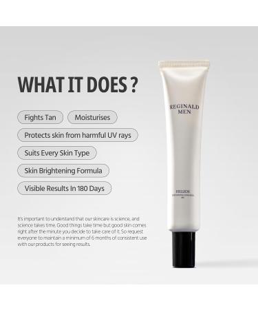 Reginald Men Helios Moisturizing Sunscreen AM Spf 50+ PA++++ (Pack of 3) - Buy Online on GoSupps.com