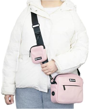 COOWONE Pink Dog Treat Bag - Ideal for Walking & Training Your Pet | Durable & Stylish - Buy Online on GoSupps.com