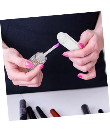 FRCOLOR 4Pcs Transparent Lip Gloss Tubes With Rhinestone Patch Reusable Lip Oil Containers For Travel Daily Use Lightweight Convenient For Lip Gloss - Buy Online on GoSupps.com