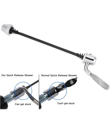 Alomejor Quick Release Skewers Set - Lightweight Steel Bicycle Skewer for Cycling Trainer MTB & Road Bikes - International Shipping Available - Buy Online on GoSupps.com