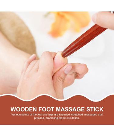 16-Piece Acupuncture Rod & Hand Massager Set - Solid Wood Reflex Zone Tools for Foot Relaxation | Thai Massage Hand Tools - Buy Online on GoSupps.com
