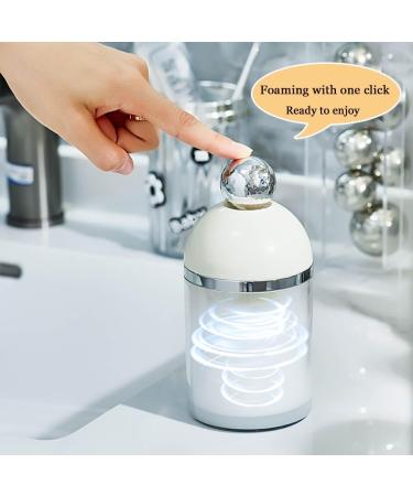Electric Face Cleanser Foam Cup - Automatic Foam Maker for Skincare & Travel (Black - Buy Online on GoSupps.com