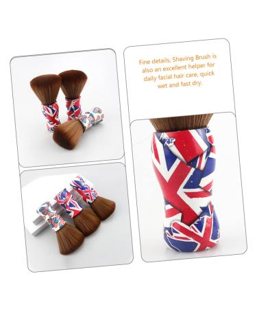 Minkissy Hair Cleaning Brush Set - Manual Shaving Brushes & Beard Care Accessories for Men - Salon Quality Fiber Wool Hairdressing Tools - Buy Online on GoSupps.com