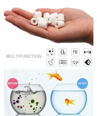 Buy Ceramic Pipes & Beads - 140g (Approx. 55 Stk) for Effective Microorganisms Water Preparation & Energetization - Buy Online on GoSupps.com