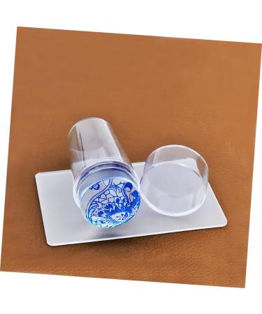 Ipetboom 4 nail art printer nail stamp seal nail set set Accessories die nail polish manicure printer game set mold kit stamp suite nail stampers for kids polish tool plastic 6X3cm Transparent Color - Buy Online on GoSupps.com