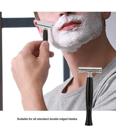 Buy Double Edge Razor Plane for Safe & Fast Shaving - Durable Hand Razor for Men (Black) - International Shipping Available - Buy Online on GoSupps.com