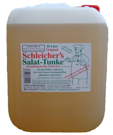 Original Schleicher's salad dressing 10 liters