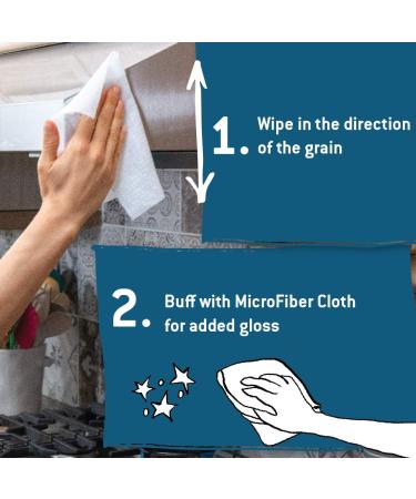 Tub O' Towels Stainless Steel Wipes - 40 Count (1-Pack) - Buy Online on GoSupps.com