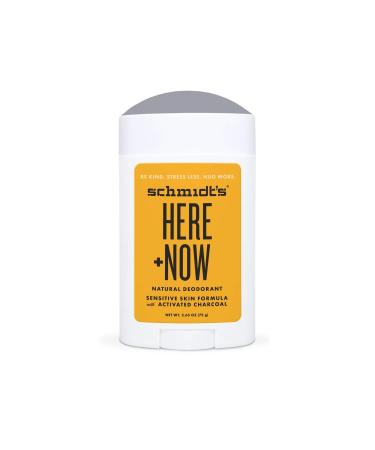 Schmidt's Activated Charcoal Sensitive Skin Deodorant 2.65 oz - Buy Online on GoSupps.com