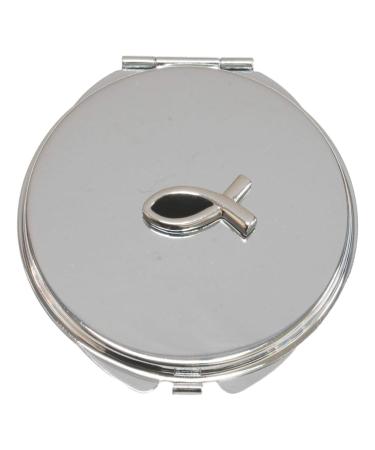 Christian Fish Compact Mirror Handbag Gift With Free Engraving 453