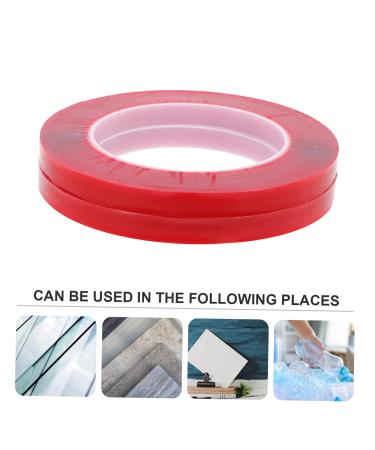 Abaodam 4 Rolls double sided nail displaying tape no trace display bar nail glue nail art showing tape Nail supplies nail double sided tape adhesive tape nail display tape - Buy Online on GoSupps.com