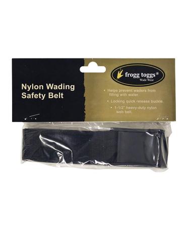 Frogg Toggs Wading Belt, Black, Adjustable - Buy Online on GoSupps.com