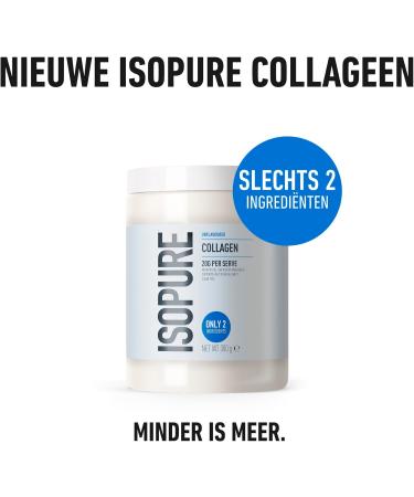 Isopure Collagen Powder Neutral with Vitamin C 20 g Type 1 Collagen per Serving Sugar Free Without Artificial Flavors 300 g - Buy Online on GoSupps.com