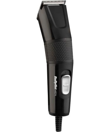 Babyliss 7755U Men Hair Clipper Diamond Sharp Stainless Steel Blades 8 Comb Guides Mains Powered Hair Styles at Home Comb Included Smooth & Precise Black - Buy Online on GoSupps.com