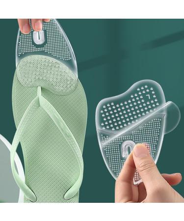 Comfortable 3 Pairs Slippers Sandals with Metatarsal Pads - Adhesive Foot Cushions & Half Insoles for Ball of Foot Protection - Buy Online on GoSupps.com