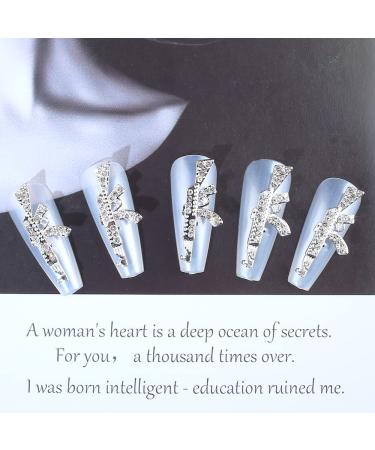 10pcs Alloy Star Nail Charms - 3D Stars Nail Gems Rhinestones for Women Nail Designs - Buy Online on GoSupps.com