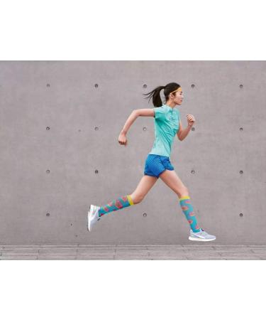 LEOSTEP Compression Socks for Women (3 Pair) - Knee High Support Stockings 20-30mmHg - Ideal for Nurse, Flight, Sports, Travel, Pregnancy - L-XL Donuts - Buy Online on GoSupps.com